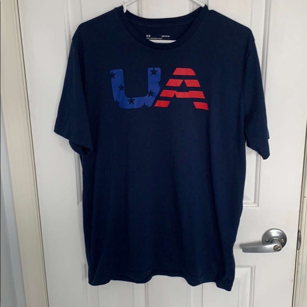 Men’s short sleeve under armour shirt size large